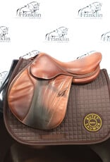 Butet Used 2020 Butet Premium Integrated M 16.5" Seat 2.25 Flap Standard Tree Gold Saddle