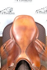 Butet Used 2020 Butet Premium Integrated M 16.5" Seat 2.25 Flap Standard Tree Gold Saddle