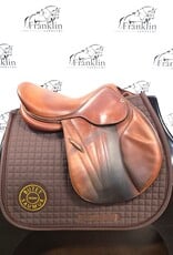 Butet Used 2020 Butet Premium Integrated M 16.5" Seat 2.25 Flap Standard Tree Gold Saddle