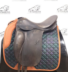 Miller Passier Dressage Saddle 17" Seat Medium Tree Consignment #850