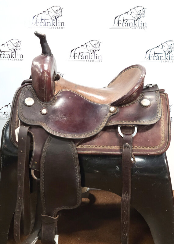 Orthoflex Western Saddle 15" Seat Consignment #824