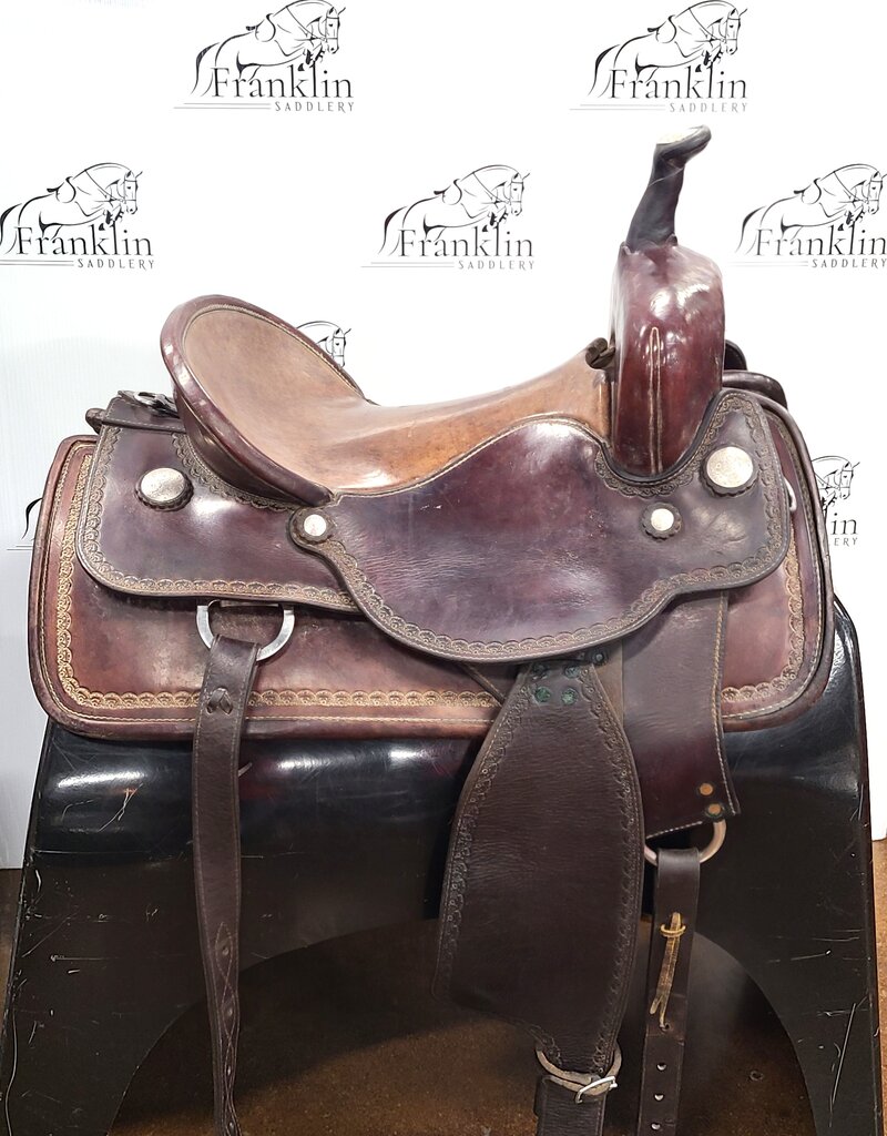 Orthoflex Western Saddle 15" Seat Consignment #824