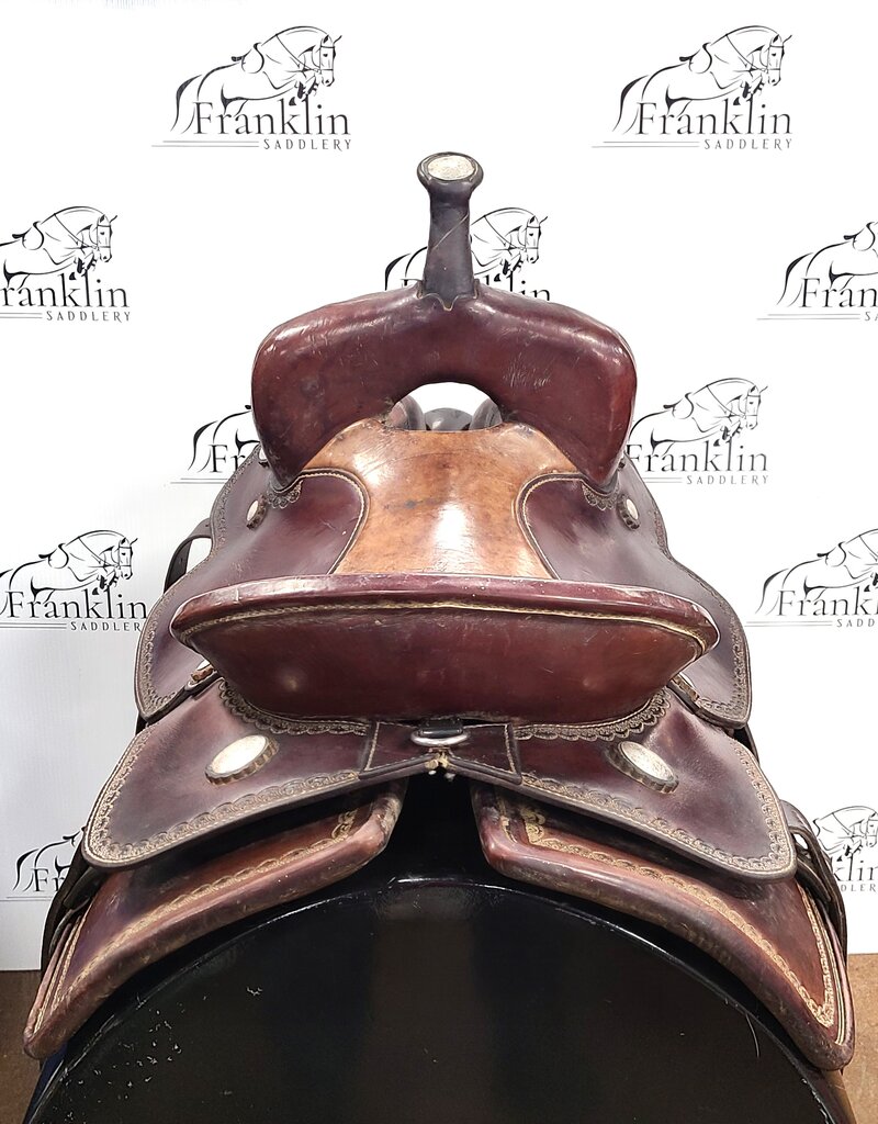 Orthoflex Western Saddle 15" Seat Consignment #824