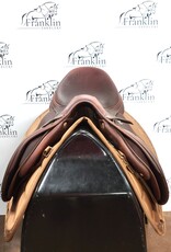 Antares Connexion Jumping Saddle 17" Seat Consignment #852