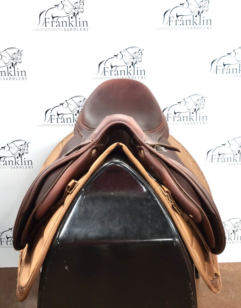 Antares Connexion Jumping Saddle 17" Seat Consignment #852