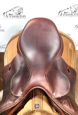 Antares Connexion Jumping Saddle 17" Seat Consignment #852