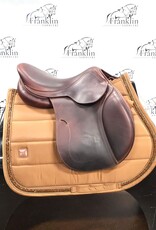 Antares Connexion Jumping Saddle 17" Seat Consignment #852
