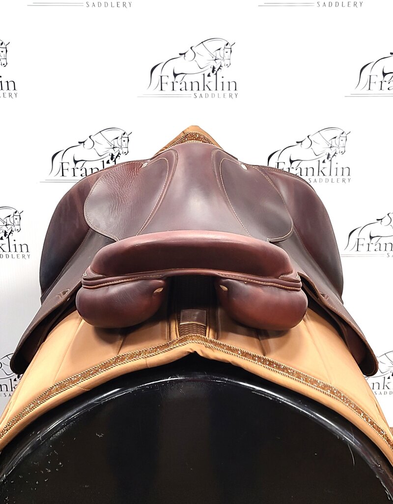 Antares Connexion Jumping Saddle 17" Seat Consignment #852