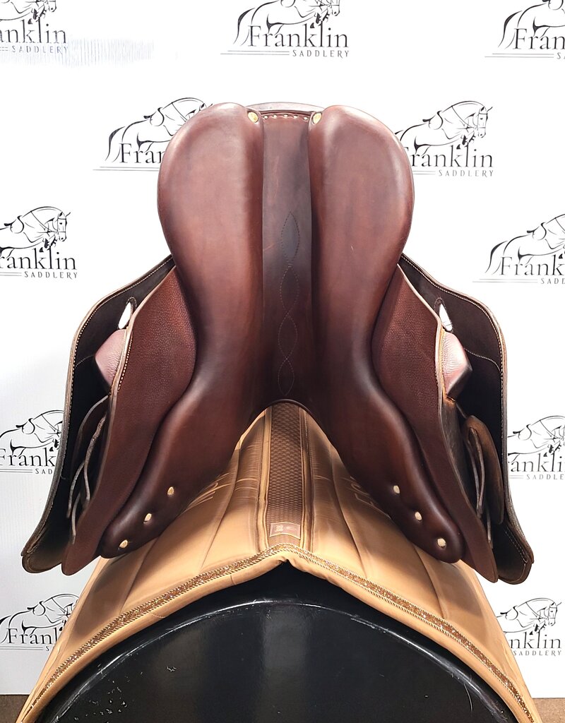 Antares Connexion Jumping Saddle 17" Seat Consignment #852