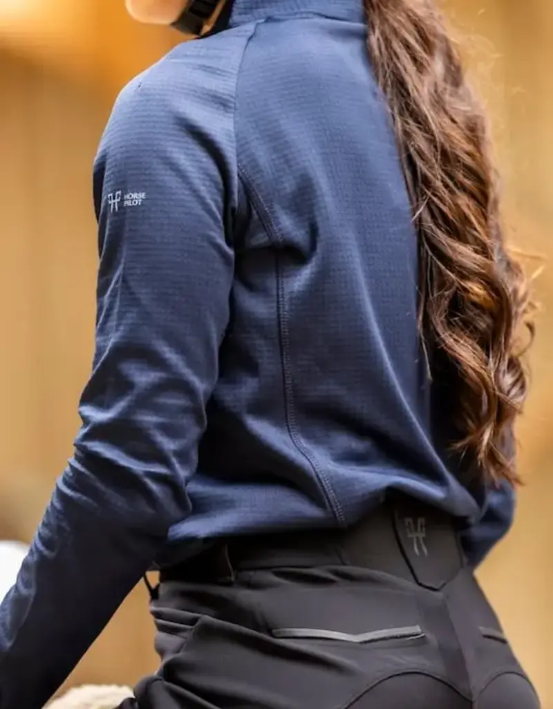 Horse Pilot Horse Pilot Women's Thermal Riding Shirt Navy