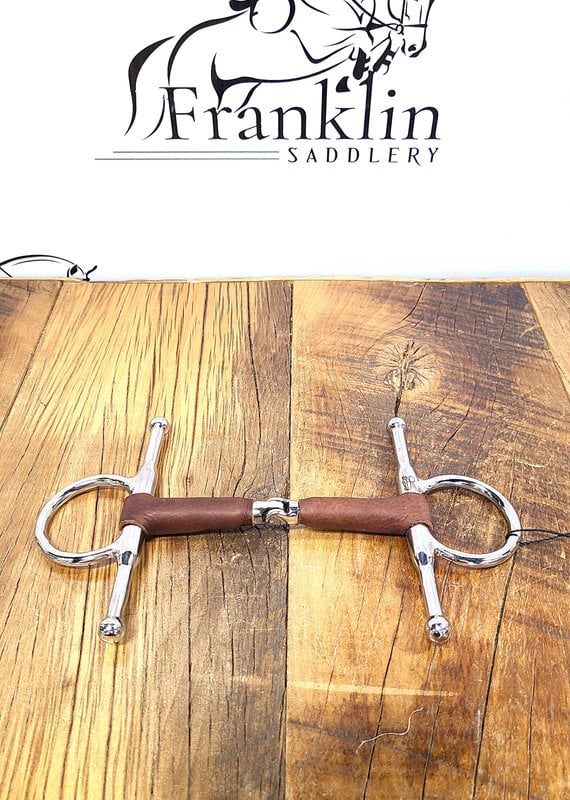 AJR Sport AJR Sport Leather Hinge Full Cheek Pony Bit 115mm/4.5in