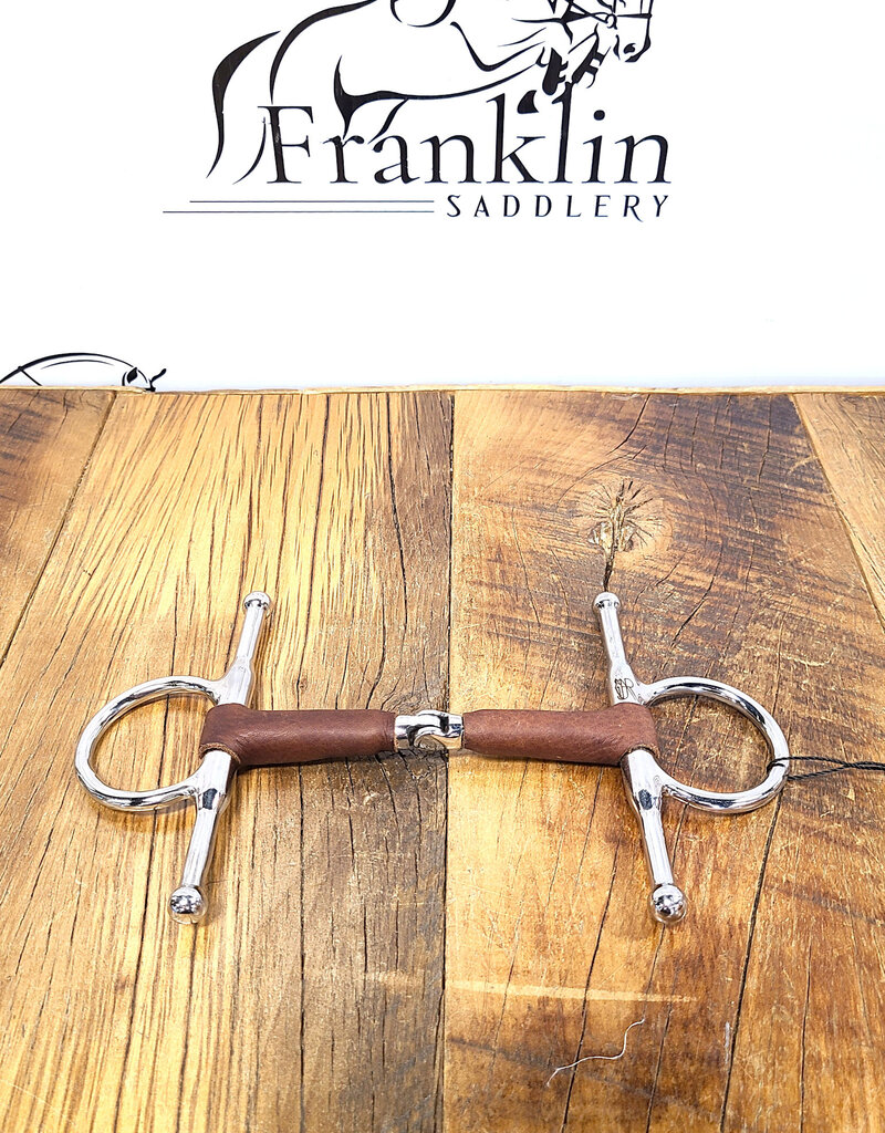 AJR Sport AJR Sport Leather Hinge Full Cheek Pony Bit 115mm/4.5in