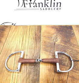 AJR Sport AJR Sport Leather Hinge D-ring Pony Bit 115mm/4.5in