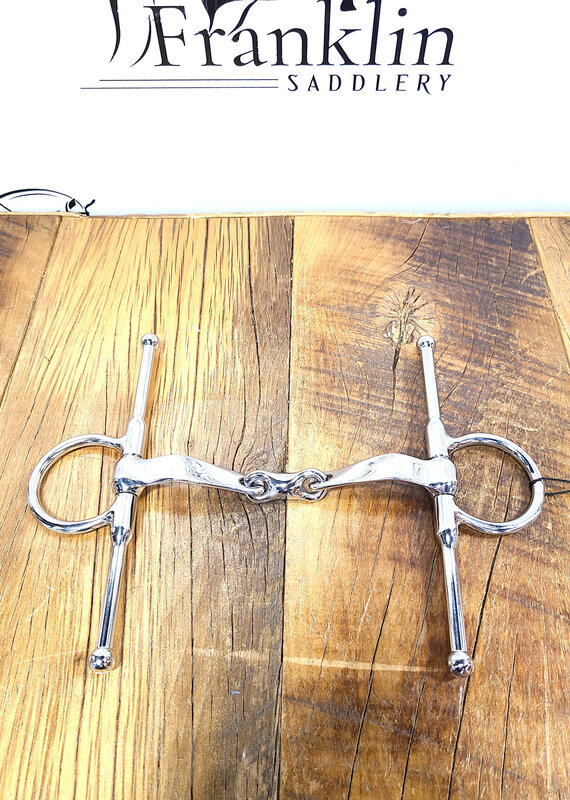 AJR Sport AJR Sport Flat Anatomic Elliptical Full Cheek Bit 135mm