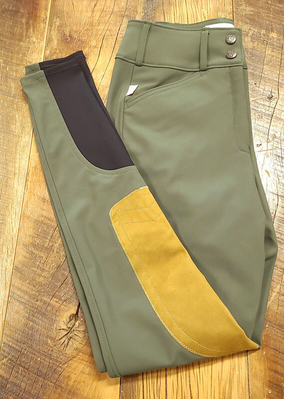 The Tailored Sportsman The Tailored Sportsman Ladies TechLight Clarino Bootsock Breech MR FZ Loden Green