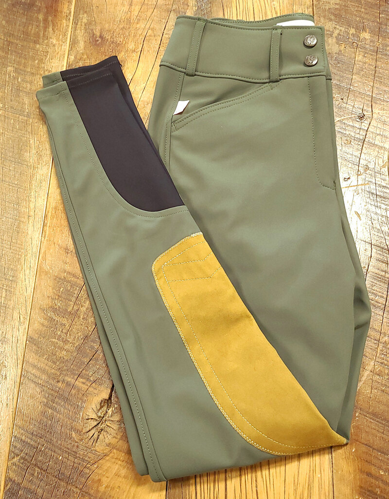 The Tailored Sportsman The Tailored Sportsman Ladies TechLight Clarino Bootsock Breech MR FZ Loden Green