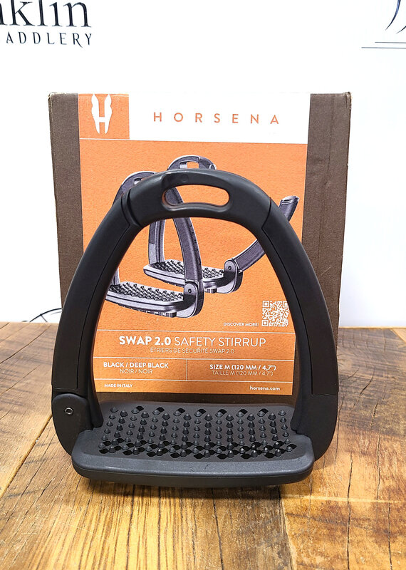 Horsena Horsena Swap 2.0 Safety Stirrups Black 4.7"