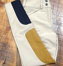 The Tailored Sportsman The Tailored Sportsman Girls TechLight FZ Clarino Bootsoock Breech Tan