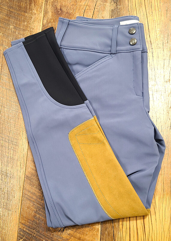 The Tailored Sportsman The Tailored Sportsman Girls TechLight Clarino Bootsock Breech LR FZ Jeans/Tan