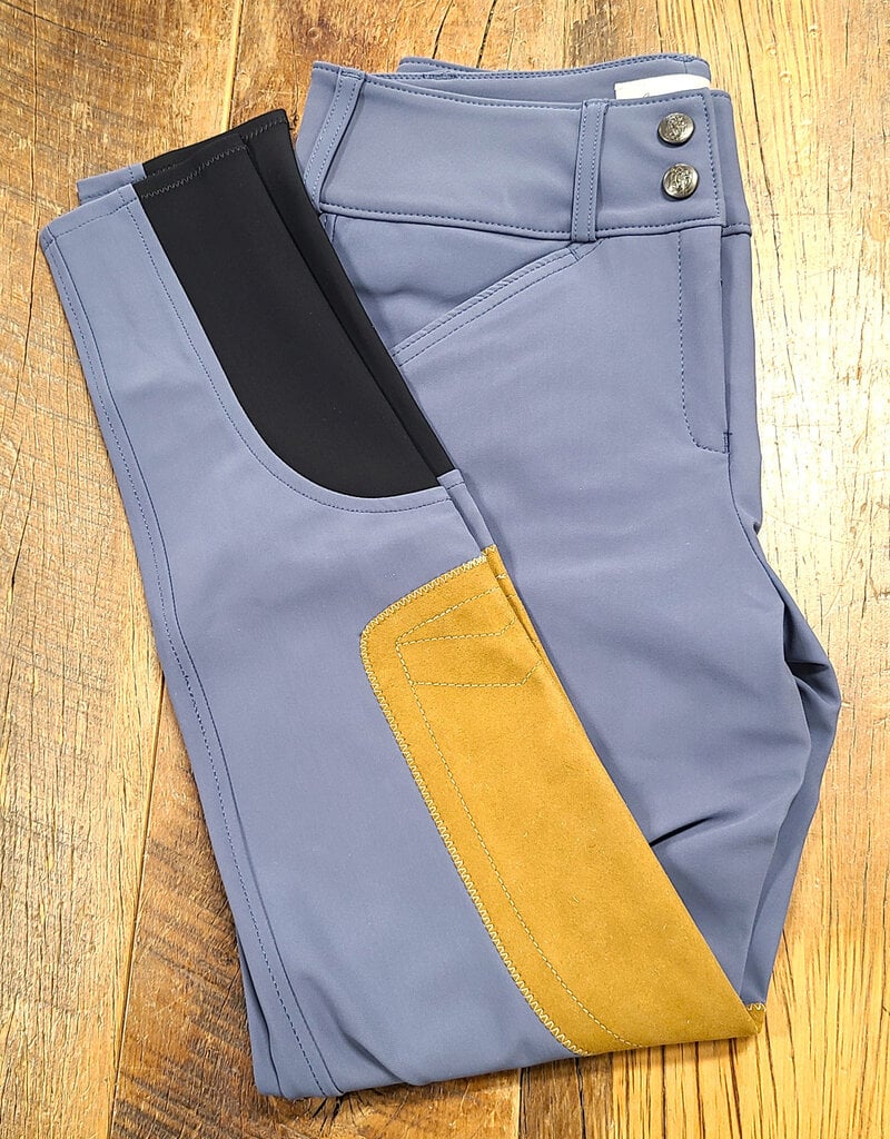 The Tailored Sportsman The Tailored Sportsman Girls TechLight Clarino Bootsock Breech LR FZ Jeans/Tan