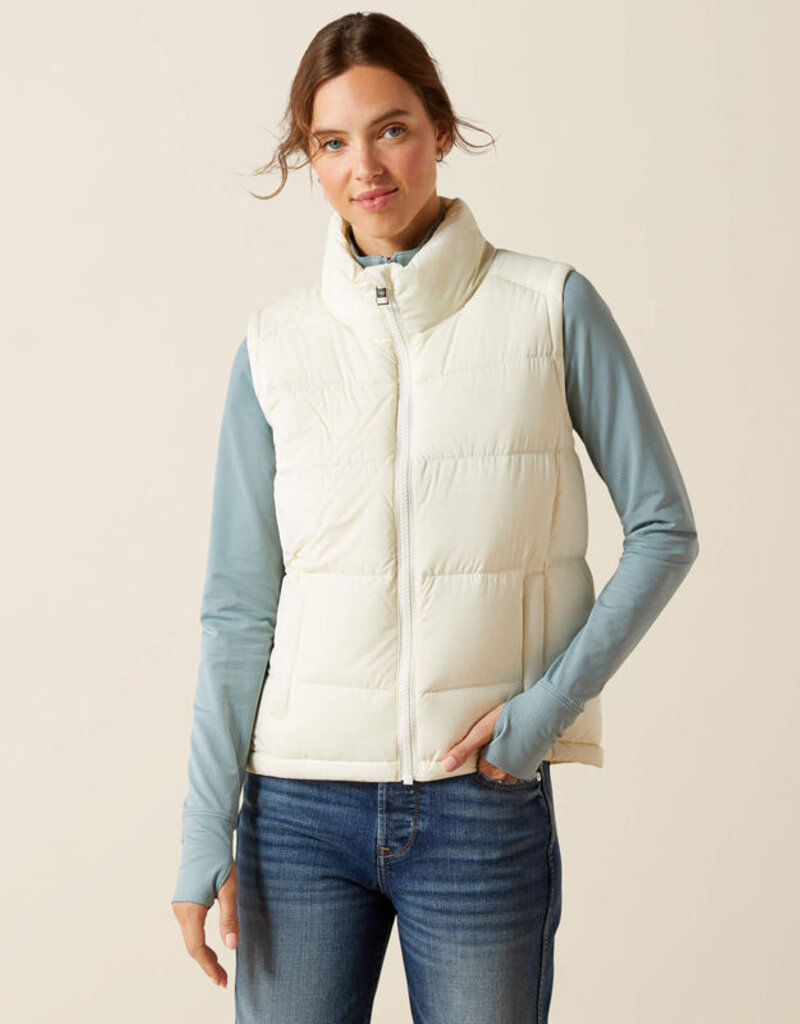 Ariat Ariat Women's Ultrapuff Down Vest Star White