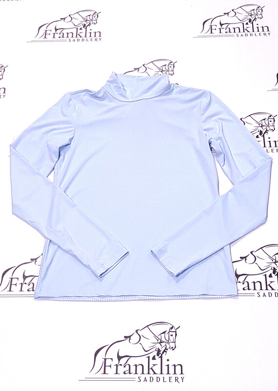 Euphoric Equestrian Euphoric Equestrian Ladies Otto Long Sleeve Turtleneck Sky Blue