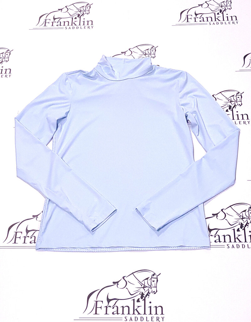Euphoric Equestrian Euphoric Equestrian Ladies Otto Long Sleeve Turtleneck Sky Blue