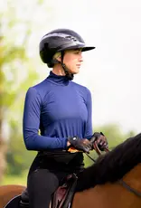 Euphoric Equestrian Euphoric Equestrian Ladies Otto Long Sleeve Turtleneck Navy