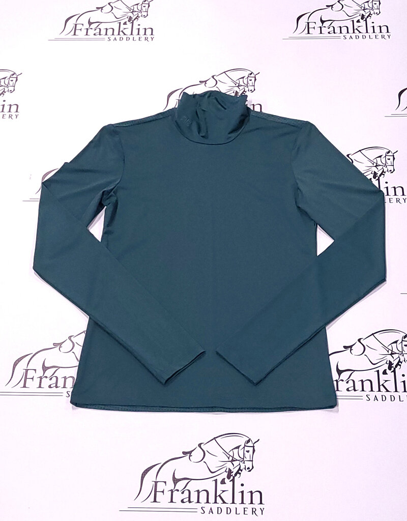 Euphoric Equestrian Euphoric Equestrian Ladies Otto Long Sleeve Turtleneck Emerald