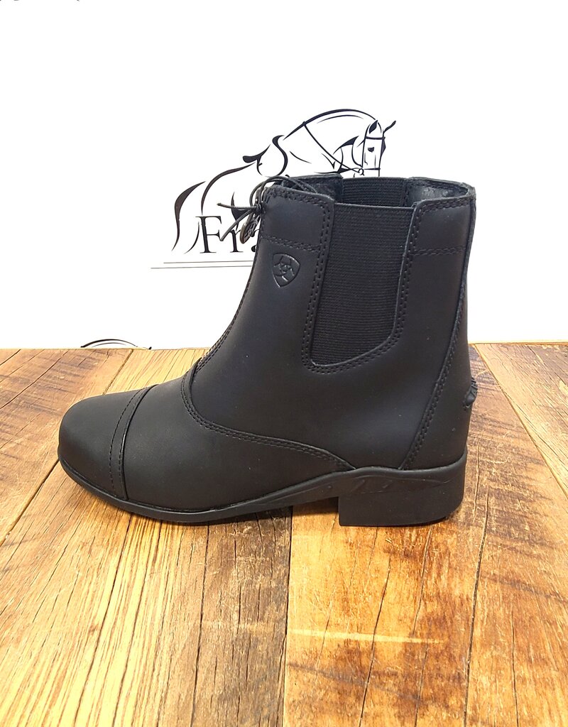 Ariat Ariat Youth Black Scout Zip Paddock Boots