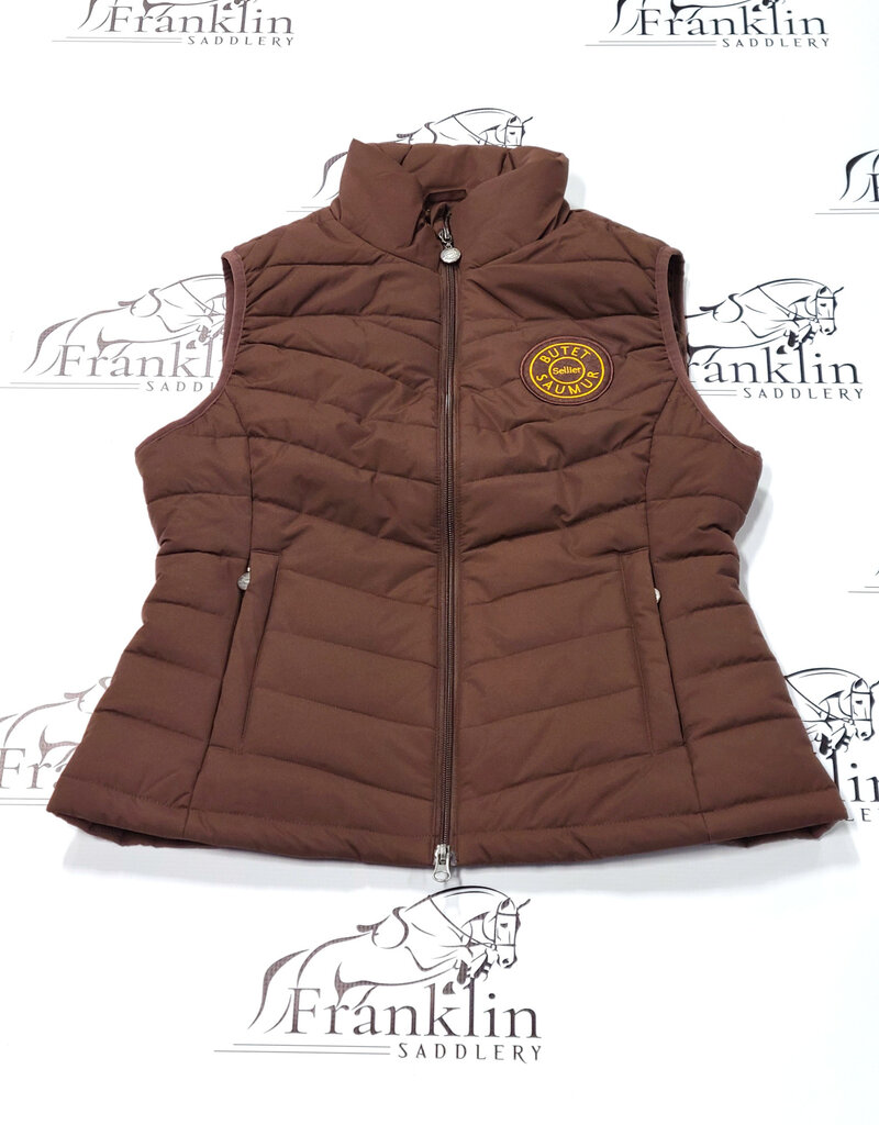 Butet Butet Sleeveless Puffer Jacket (Vest) Brown