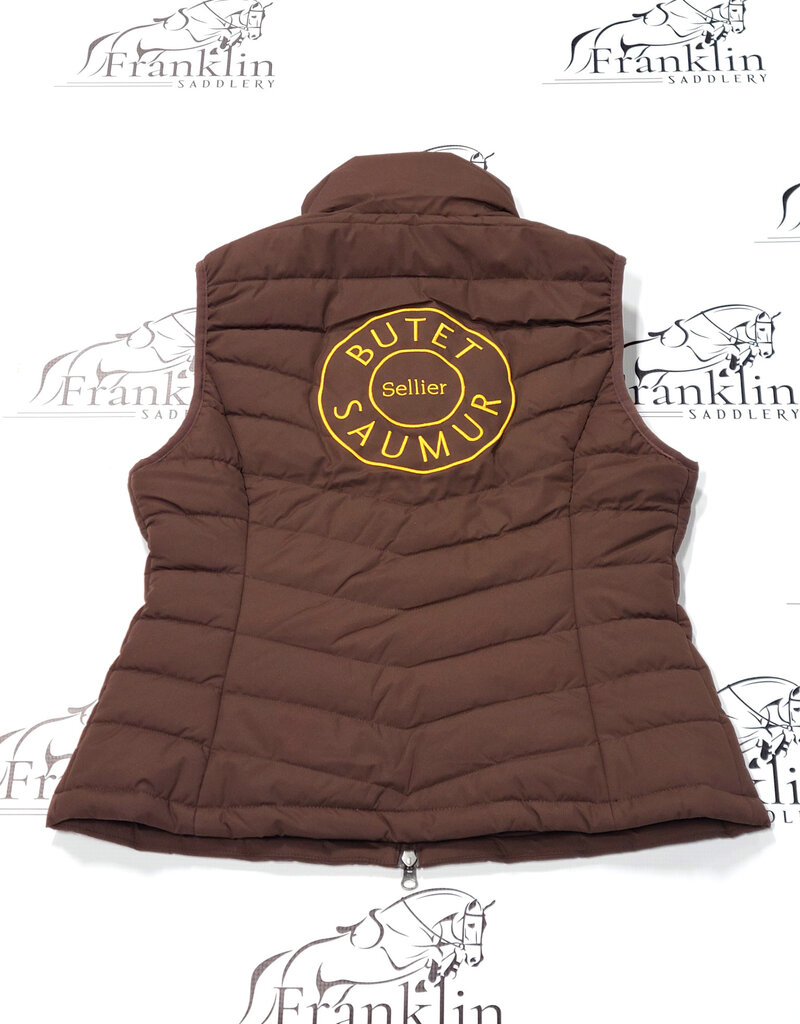 Butet Butet Sleeveless Puffer Jacket (Vest) Brown