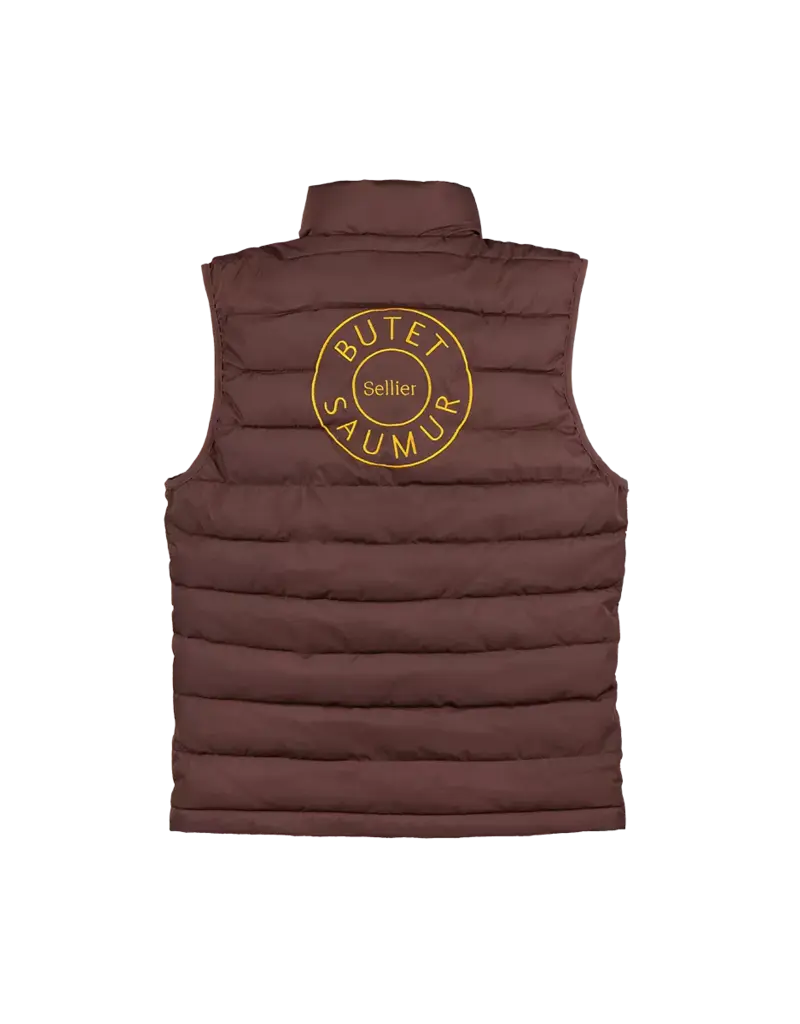 Butet Butet Sleeveless Puffer Jacket (Vest) Brown