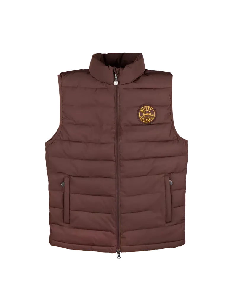 Butet Butet Sleeveless Puffer Jacket (Vest) Brown