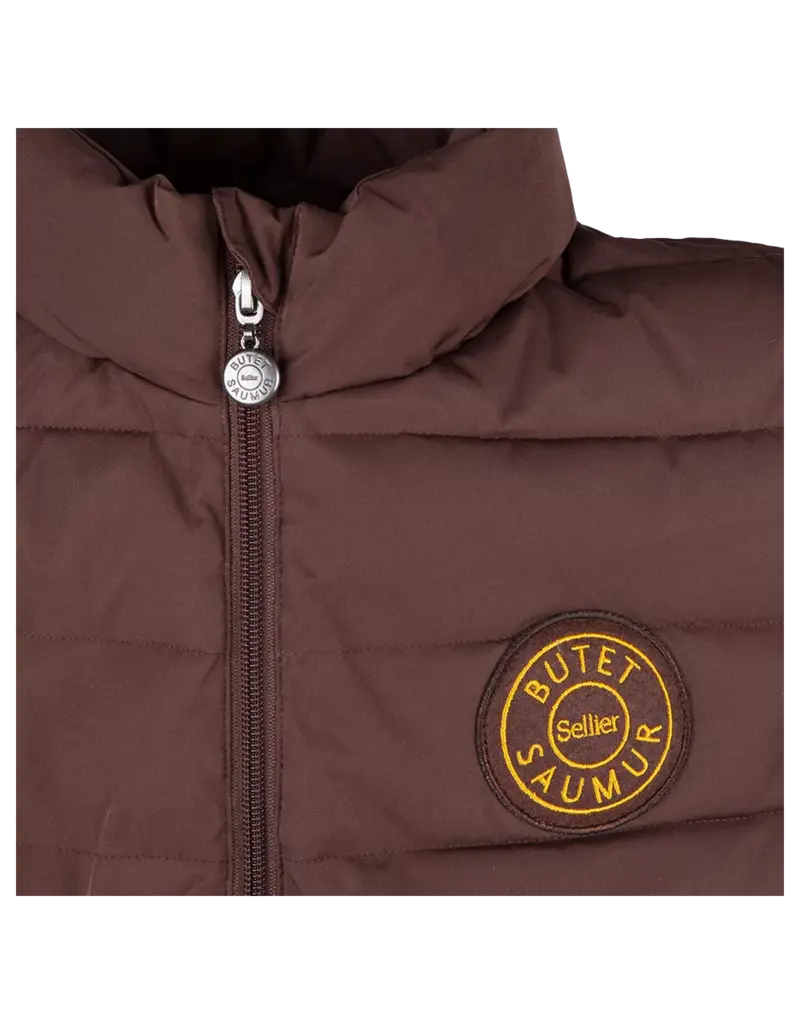 Butet Butet Sleeveless Puffer Jacket (Vest) Brown