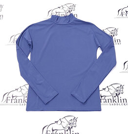 The Tailored Sportsman The Tailored Sportsman Mock Neck Long Sleeve Sun Shirt Bijou Blue