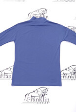 The Tailored Sportsman The Tailored Sportsman Mock Neck Long Sleeve Sun Shirt Bijou Blue