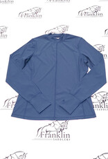 Hannah Childs Lifestyle Hannah Childs Cameron Rib Mock Neck Performance Top Deep Sea