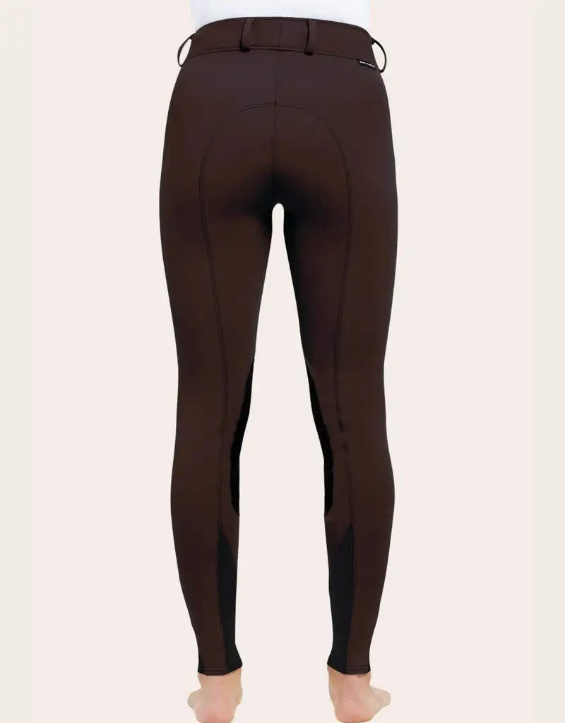 RJ Classics RJ Classics Women's Gracie Knee Patch Breech Chocolate Plum