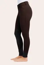 RJ Classics RJ Classics Women's Gracie Knee Patch Breech Chocolate Plum