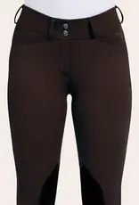 RJ Classics RJ Classics Women's Gracie Knee Patch Breech Chocolate Plum