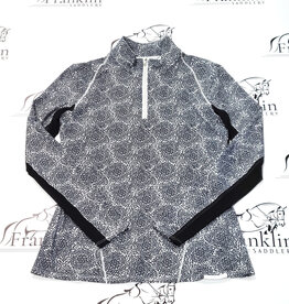 RJ Classics RJ Classics Women's Libby LS Sun Shirt Floral Burst Black