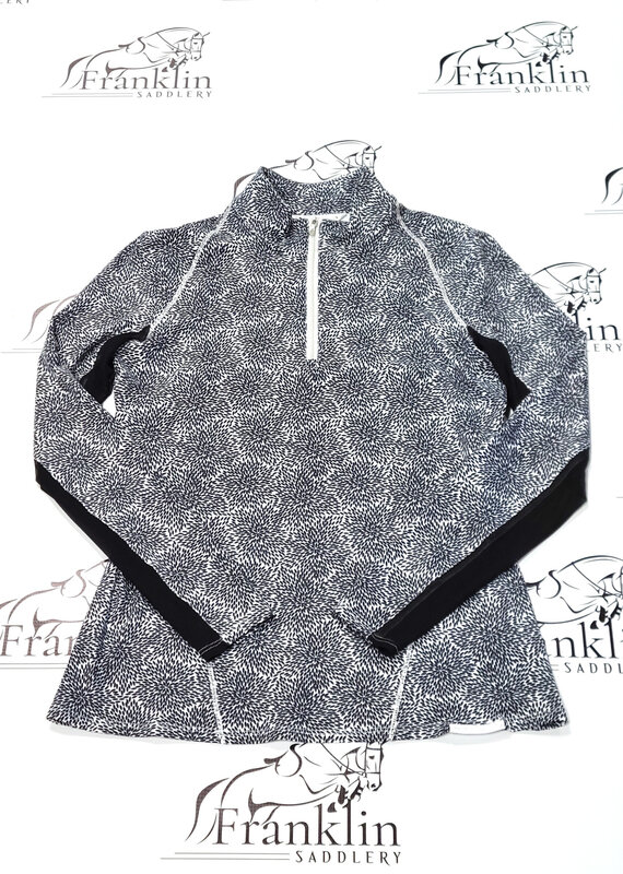 RJ Classics RJ Classics Women's Libby LS Sun Shirt Floral Burst Black