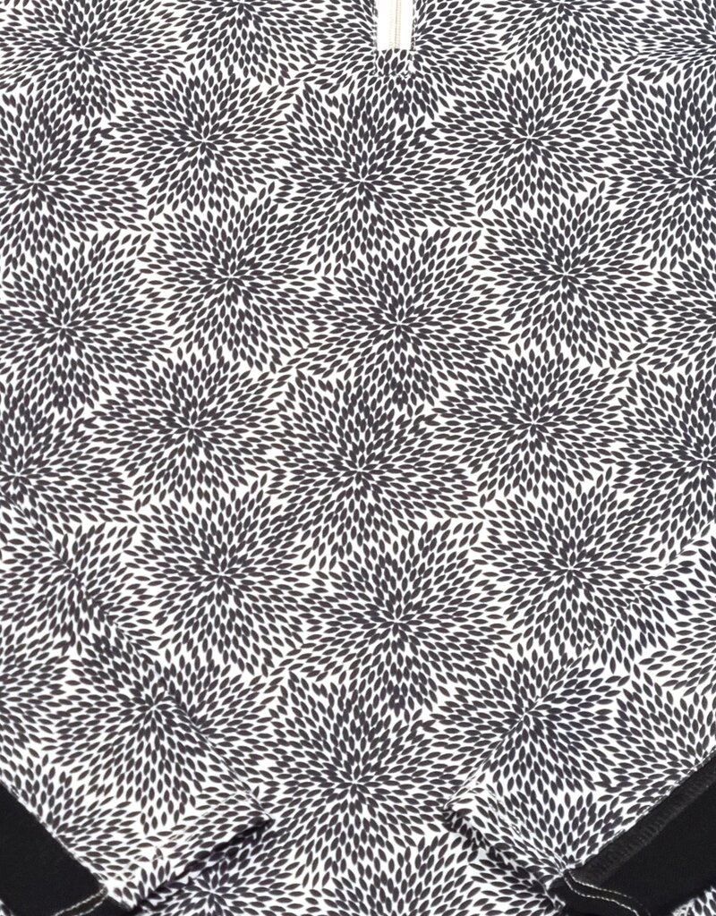 RJ Classics RJ Classics Women's Libby LS Sun Shirt Floral Burst Black