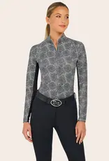 RJ Classics RJ Classics Women's Libby LS Sun Shirt Floral Burst Black