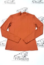 RJ Classics RJ Classics Joelle Mock Neck Shirt Baked Clay