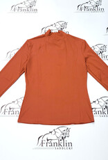 RJ Classics RJ Classics Joelle Mock Neck Shirt Baked Clay