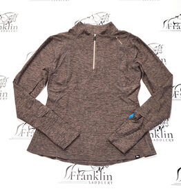 RJ Classics RJ Classics Logan 2.0 1/4 Zip Long Sleeve Shirt Deep Taupe