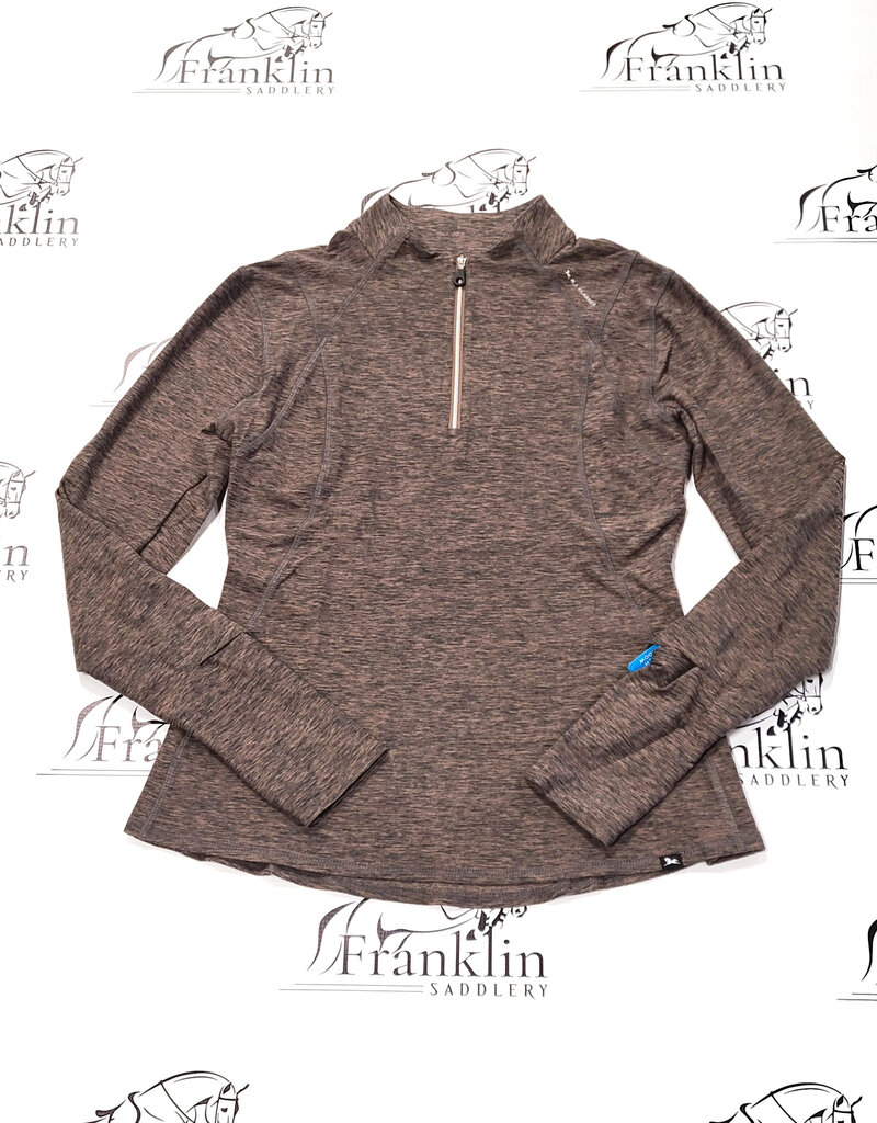 RJ Classics RJ Classics Logan 2.0 1/4 Zip Long Sleeve Shirt Deep Taupe