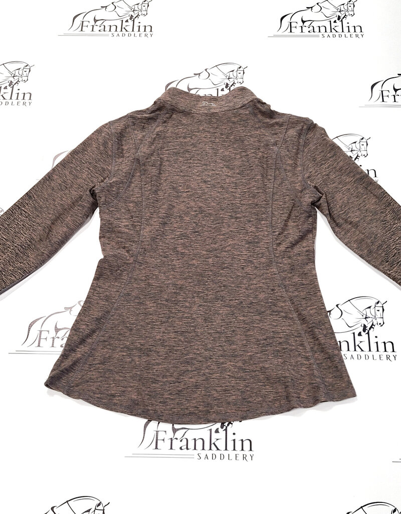 RJ Classics RJ Classics Logan 2.0 1/4 Zip Long Sleeve Shirt Deep Taupe